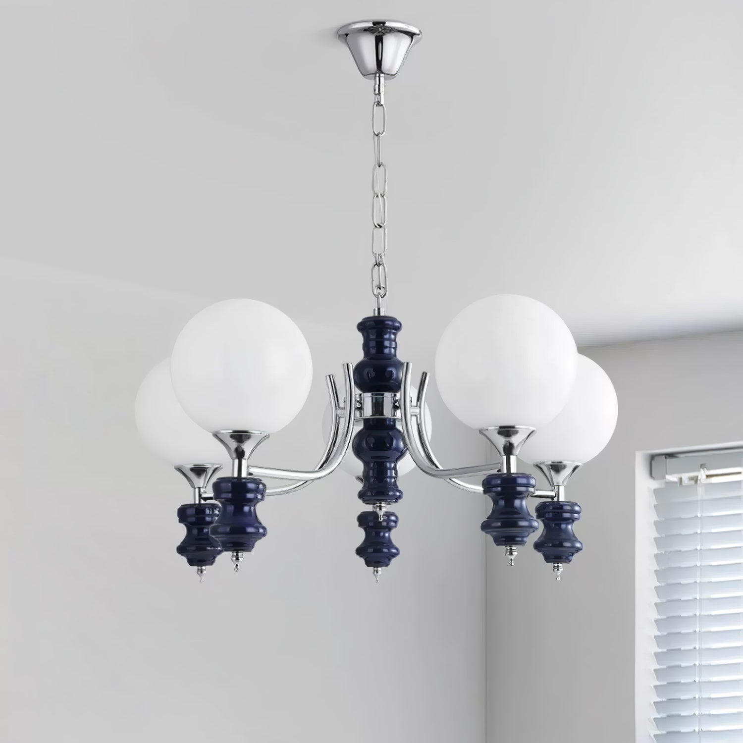 Regal Orb Chandelier