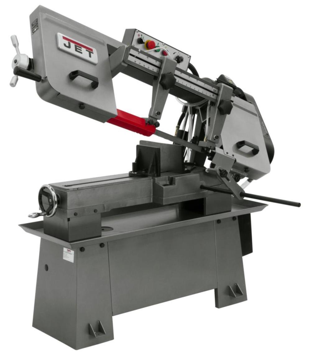 J-7015 8 In. x 13 In. Horizontal Bandsaw， 1.5HP， 115 V ;