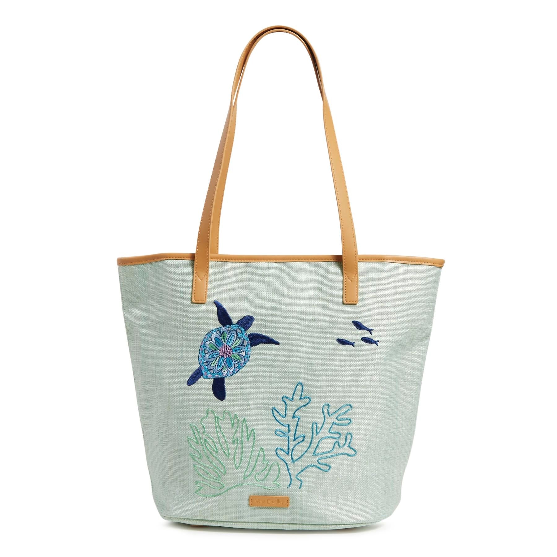 Straw Bucket Tote Bag