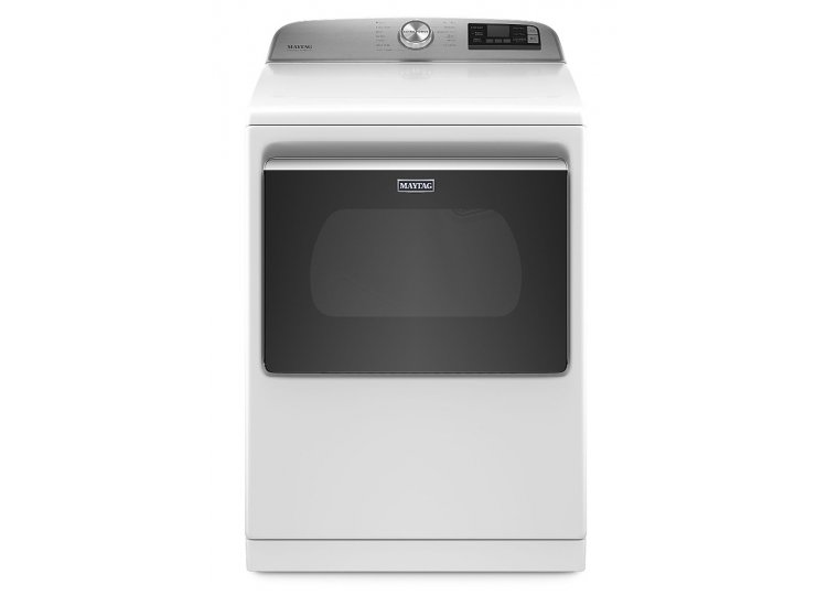 Maytag 7.4 Cu. Ft. White Smart Capable Electric Dryer With Extra Power Button