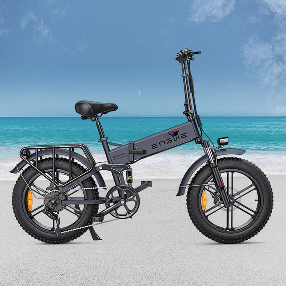 Zeus  Ruta 20 in. 750-Watt Folding Electric Bike Fat Tire 48-Volt 16 Ah Lithium Removable Battery for Adults BCFG-26