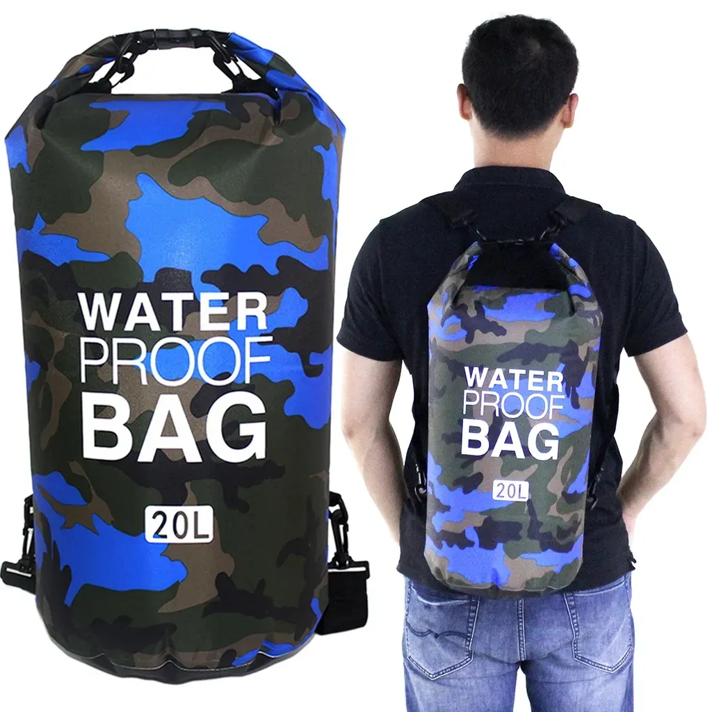 Boating Floating Hiking Kayak PVC Roll Top  Outdoor Water Sports Ocean Pack Waterproof Dry Bag