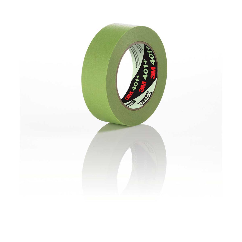 3M™ High Performance Green Masking Tape 401+， 48 mm x 55 m 6.7 mil， Case of 12