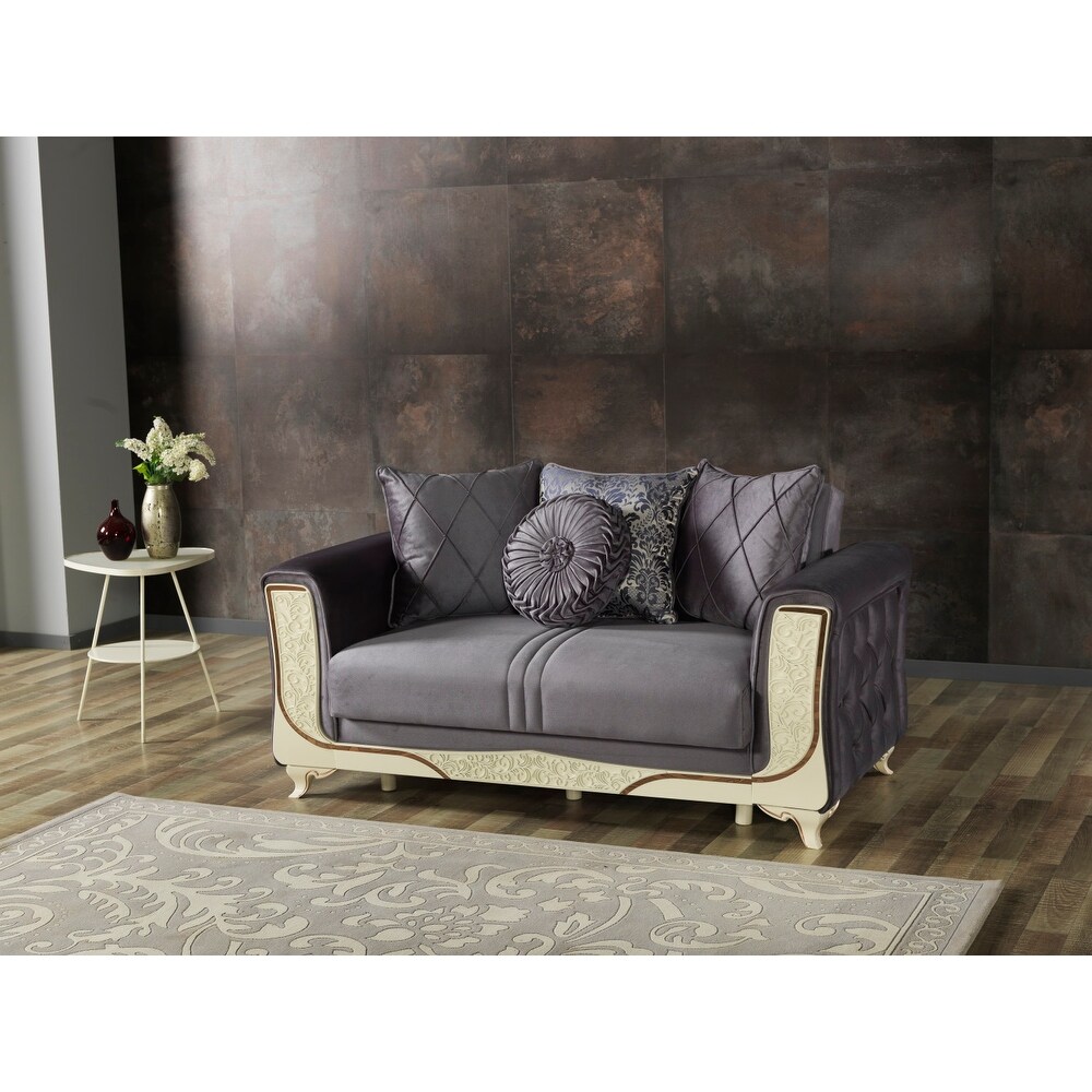 Onyx 3 piece Living Room Sofa  Loveseat and Chair set