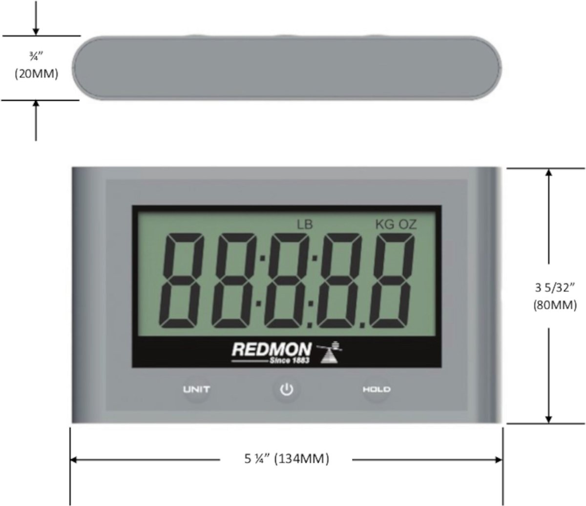 Redmon Digital Field Pet Scale