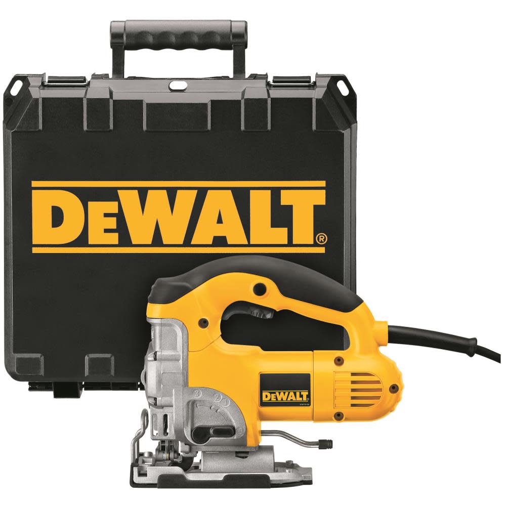 DEWALT HEAVY-DUTY VARIABLE SPEED TOP-HANDLE JIG SAW KIT (DW331K) ;