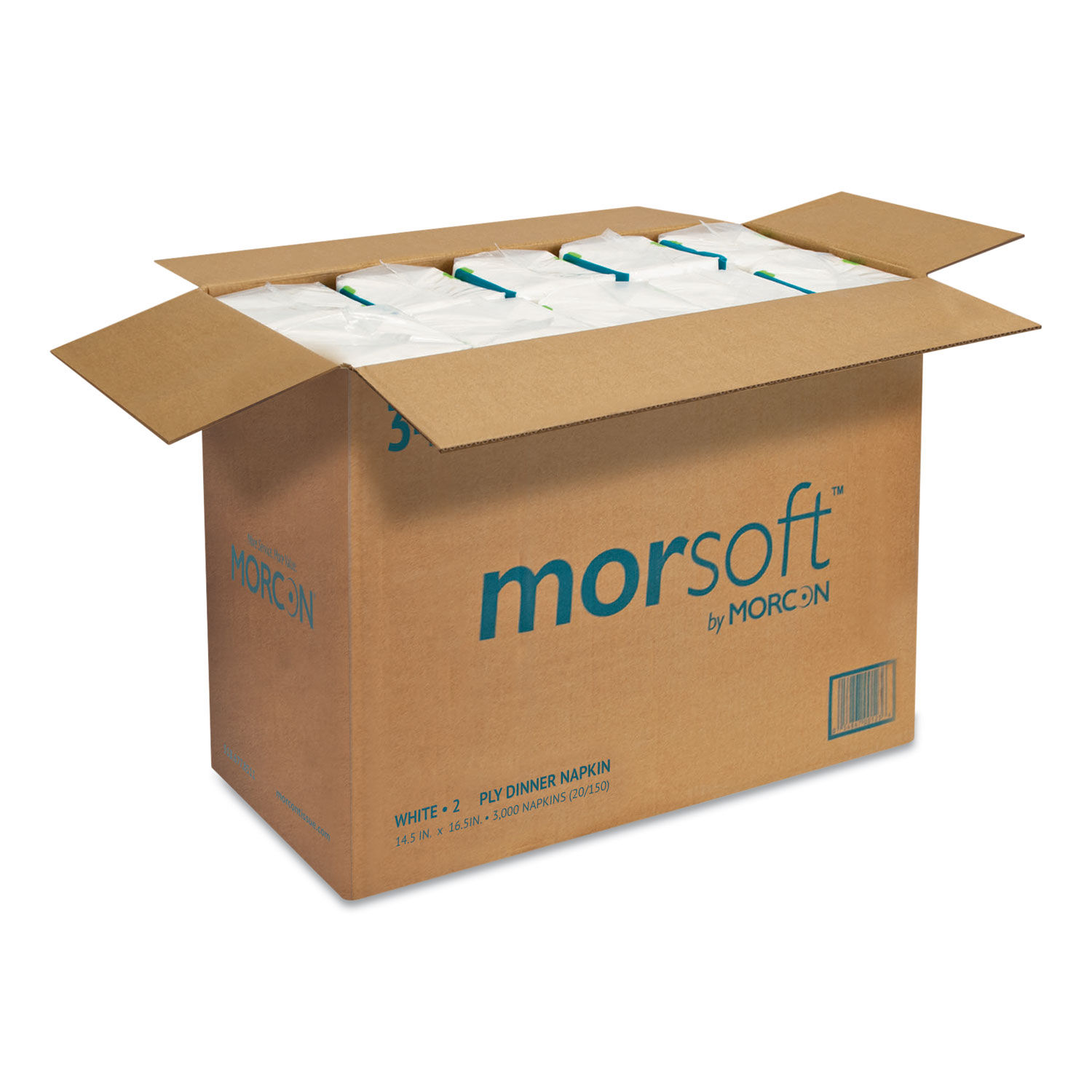 Morsoft Dinner Napkins by Morcon Tissue MOR3466