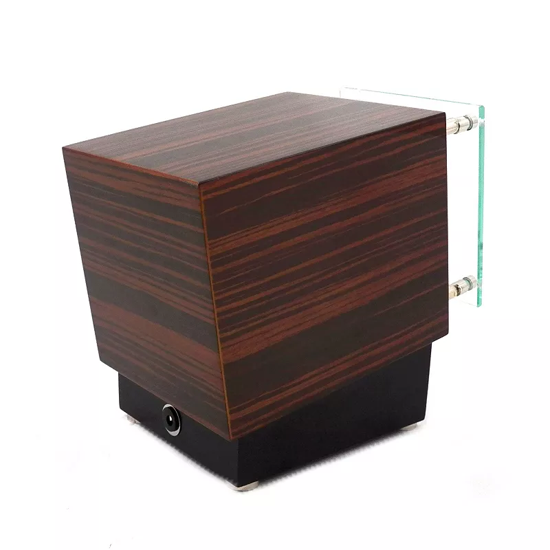 Bey-Berk Ebony Burlwood Watch Winder