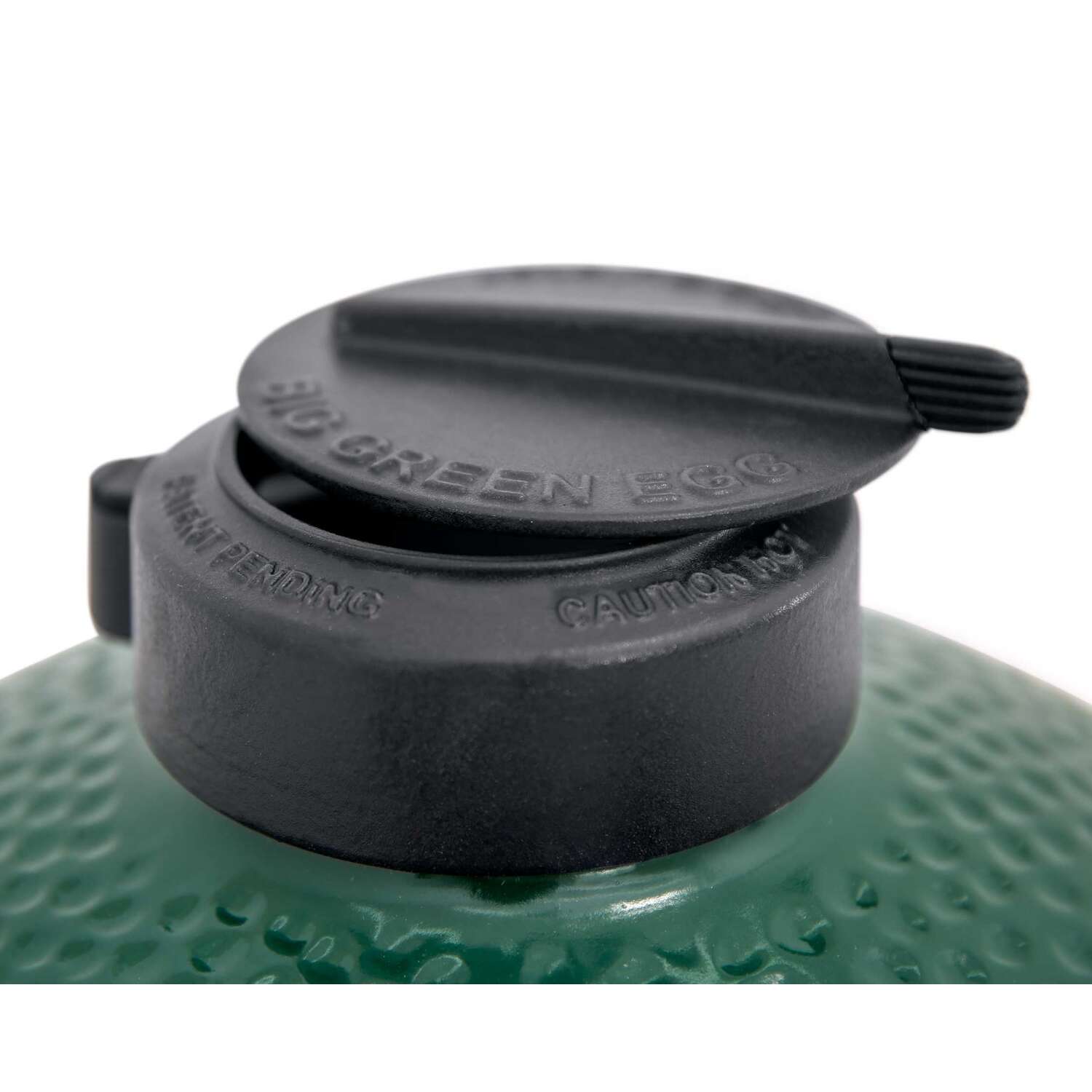 Big Green Egg 24 in. XLarge EGG Package with Modular Nest and Side Table with Acacia Inserts Charcoa