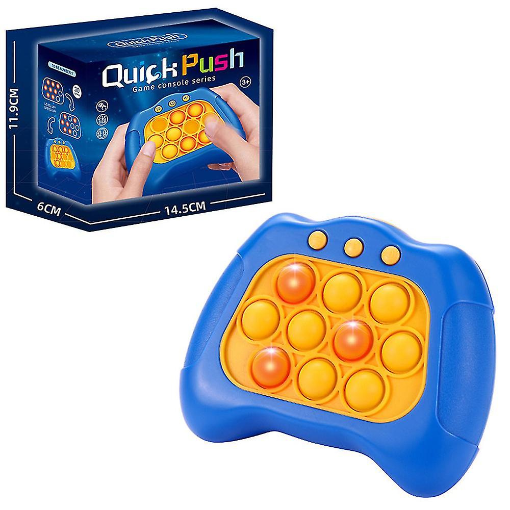 2023 Puzzle Pop Light Up Game Fidget Toy Travel Quick Push Game Console Toys For Kids Boys Girls Stress Autism Relief