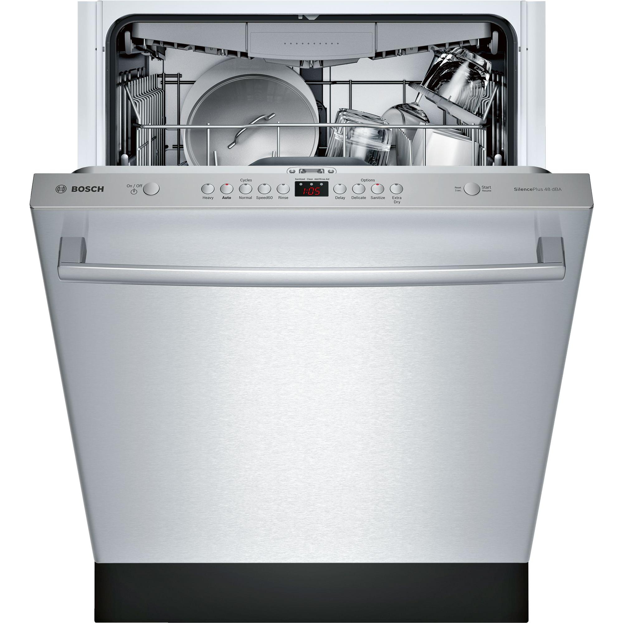 Bosch 24-inch Built-In Dishwasher with a Bar Handle SHXM4AY55N