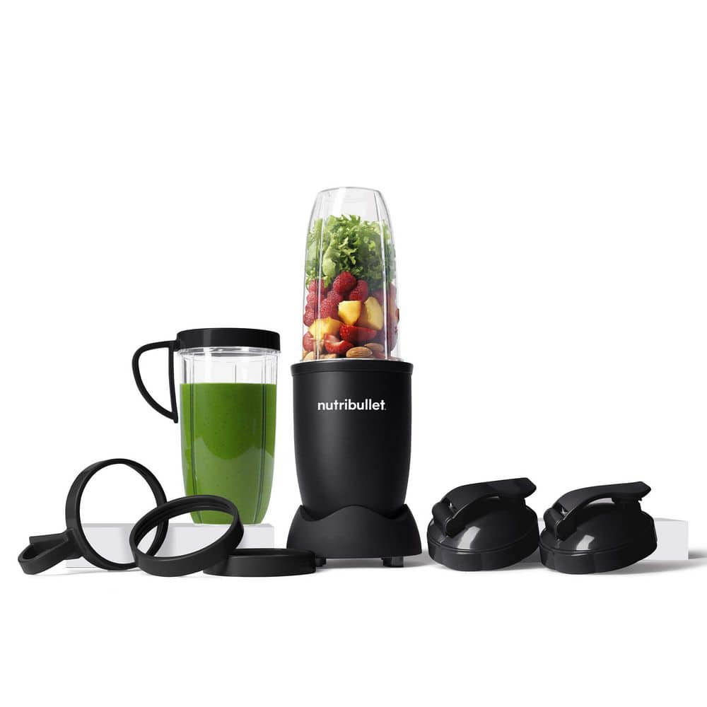 NutriBullet 32 oz Single Speed All Matte Black Pro Single Serve Blender