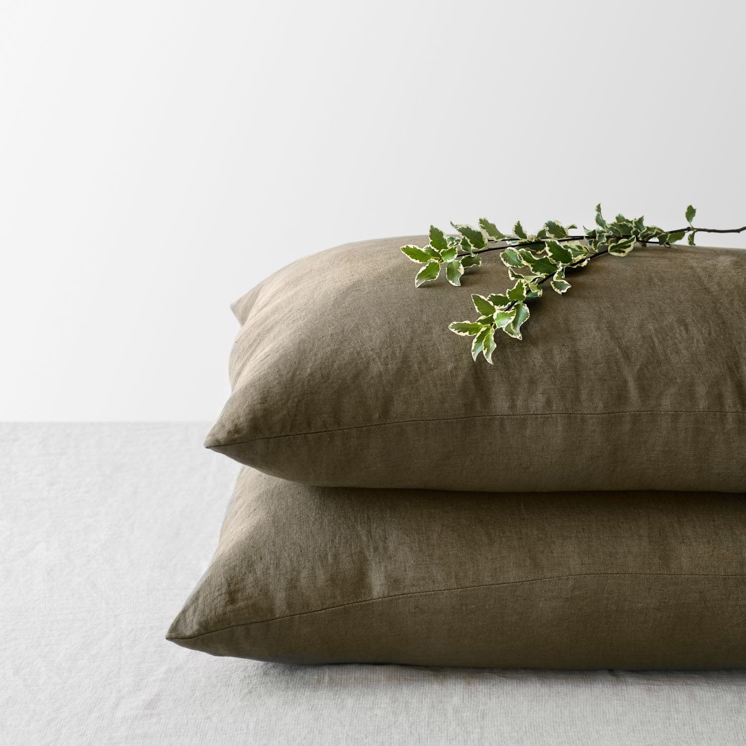 Stonewashed Linen Pillowcases