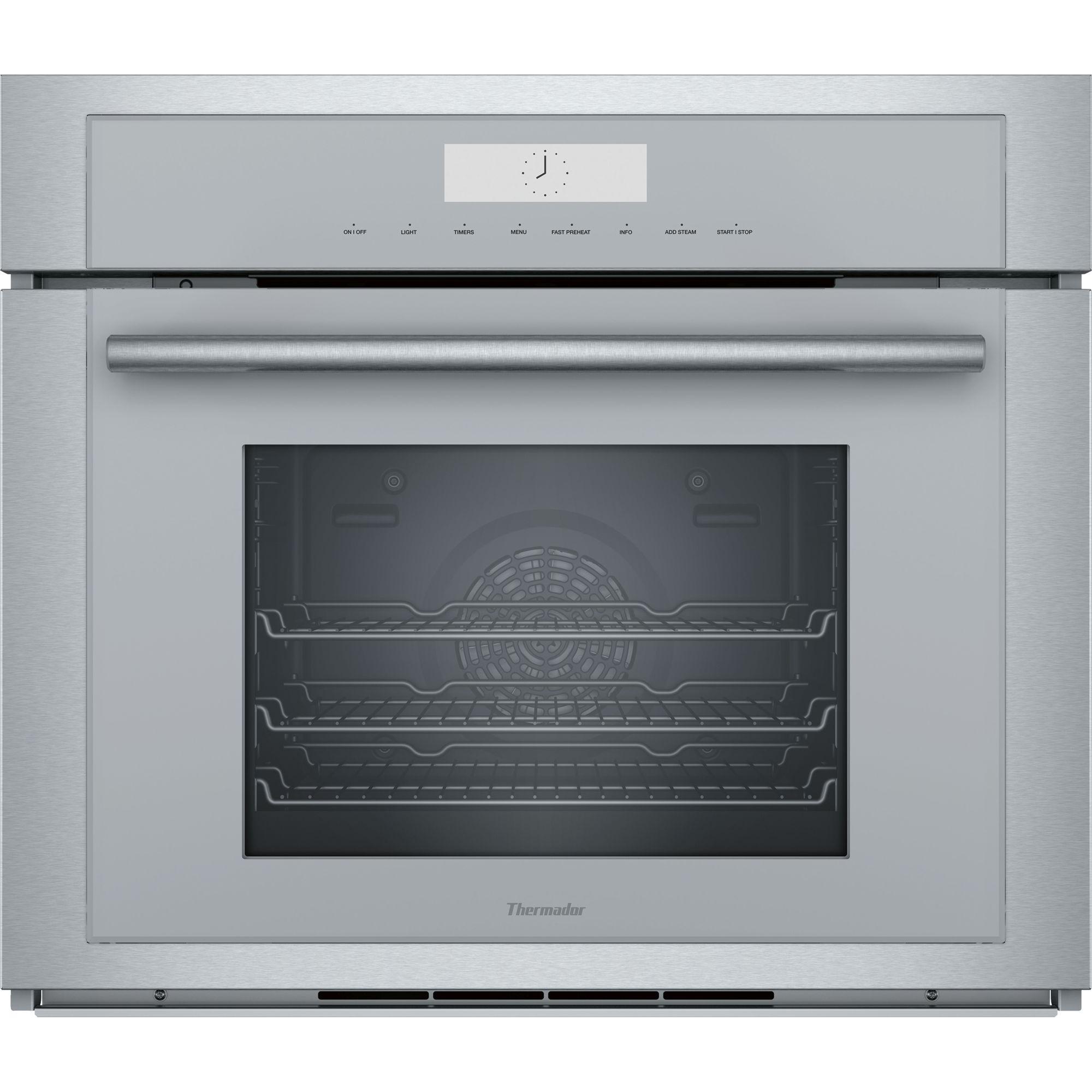 Thermador 30-inch, 2.8 cu.ft. Built-in Single Wall Oven with Steam MEDS301WS