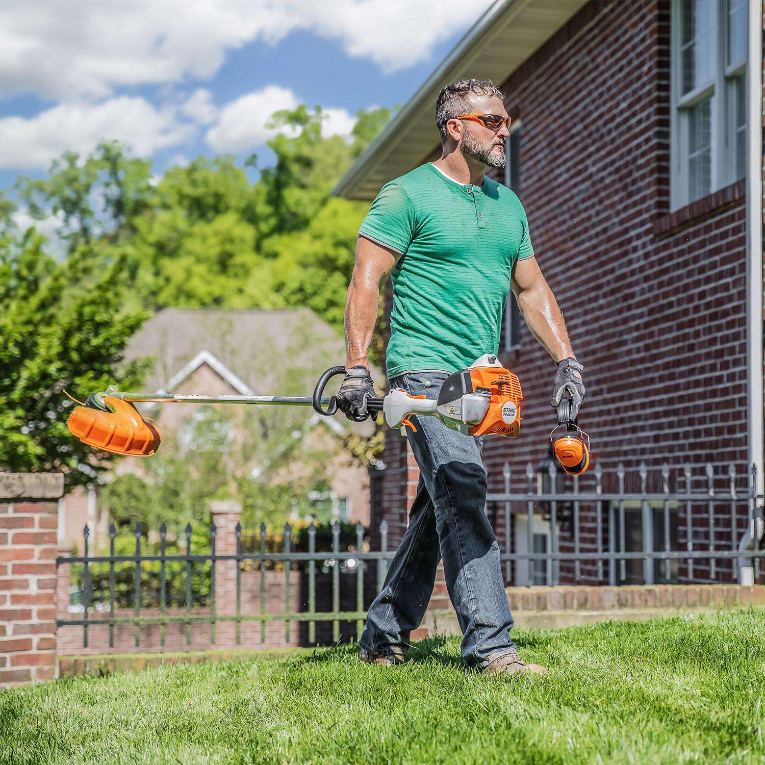 STIHL FS 56 RC-E 16.5 in. Gas Trimmer