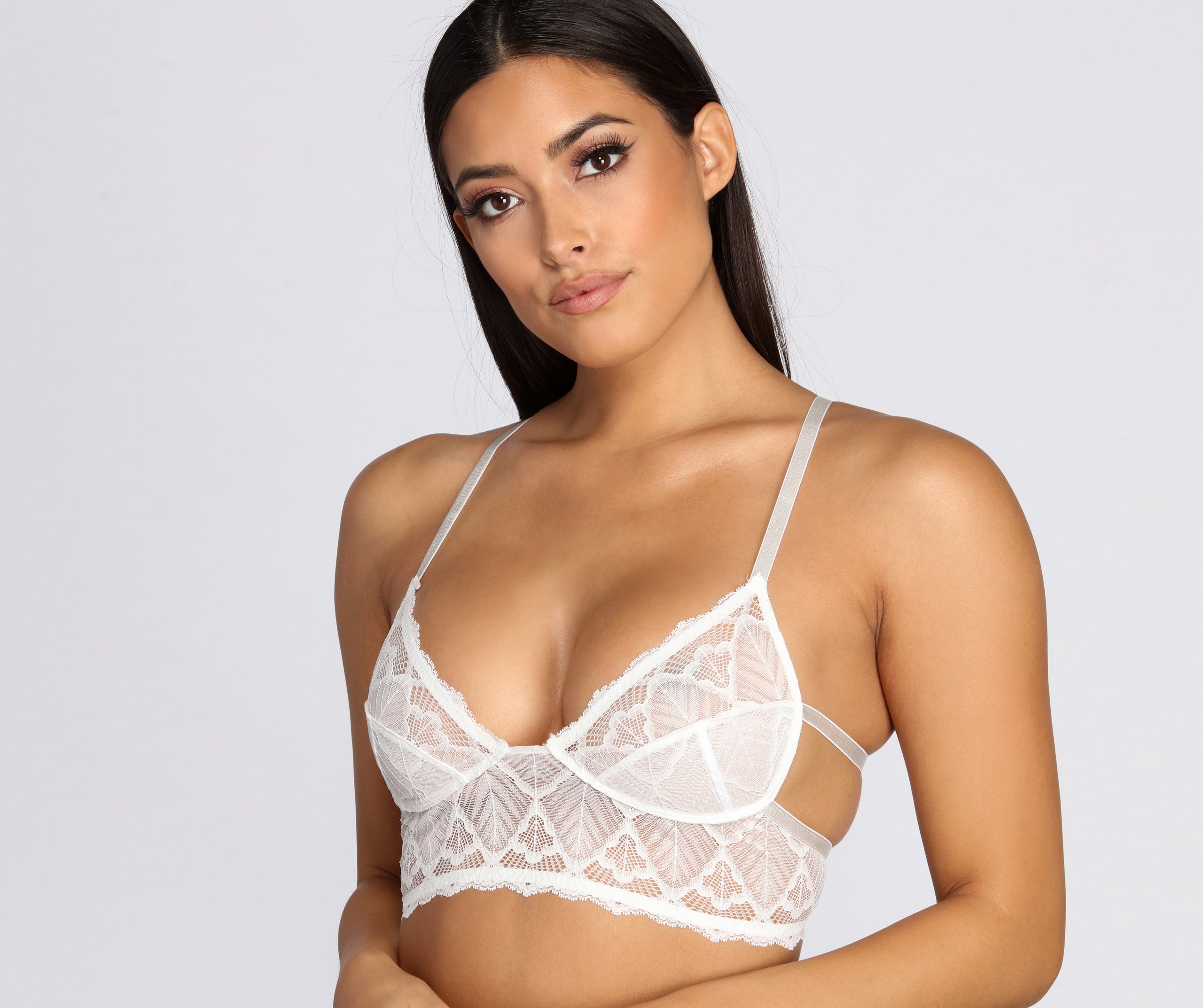 Dainty Sheer Lace Bralette