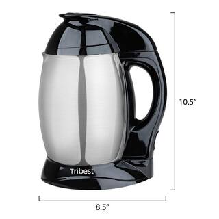 Tribest Soybella Black Stainless Steel Soy and Nutmilk Maker SB-130-B