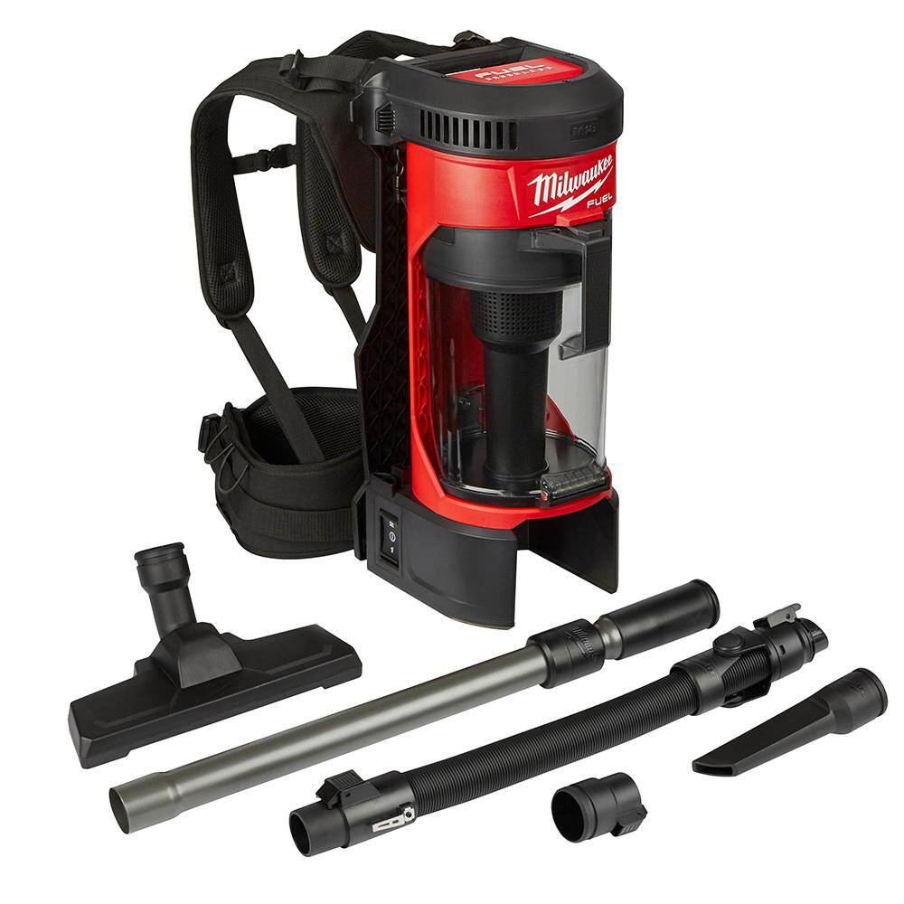 MW M18 FUEL 1 Gal. 18-Volt Lithium-Ion Brushless Cordless 3-in-1 Backpack Vacuum W 5.0Ah Battery 0885-20-48-11-1850