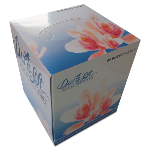 GEN Facial Tissue Cube Box | 2-Ply， White， 85 Sheets