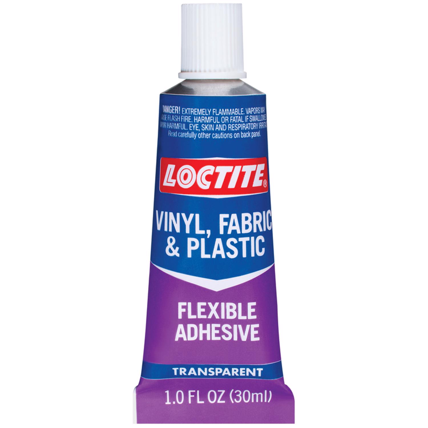 Loctite Vinyl， Fabric \u0026 Plastic High Strength Polyurethane Flexible Adhesive 1 oz