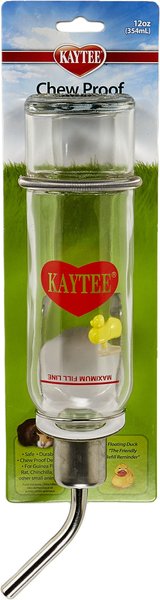 Kaytee Chew Proof Small Pet Water Bottle， 12-oz bottle