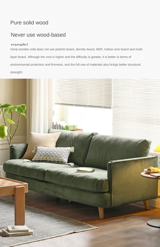 Small Down Filled Sofa   Midcentury   Sofas   by GVAwood  Houzz