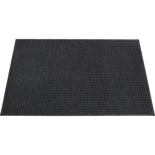 Genuine Joe Eternity Rubber Floor Mat | 2' x 3'， Gray | GJO58935