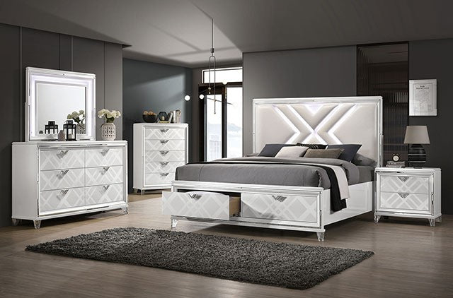 EMMELINE BED     |     FOA7147WH