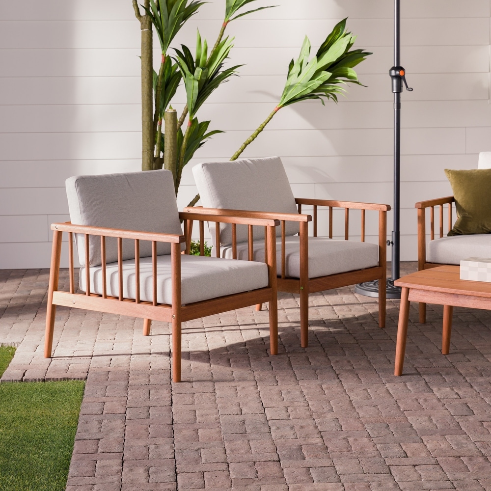 Middlebrook 5 Piece Modern Solid Wood Patio Set