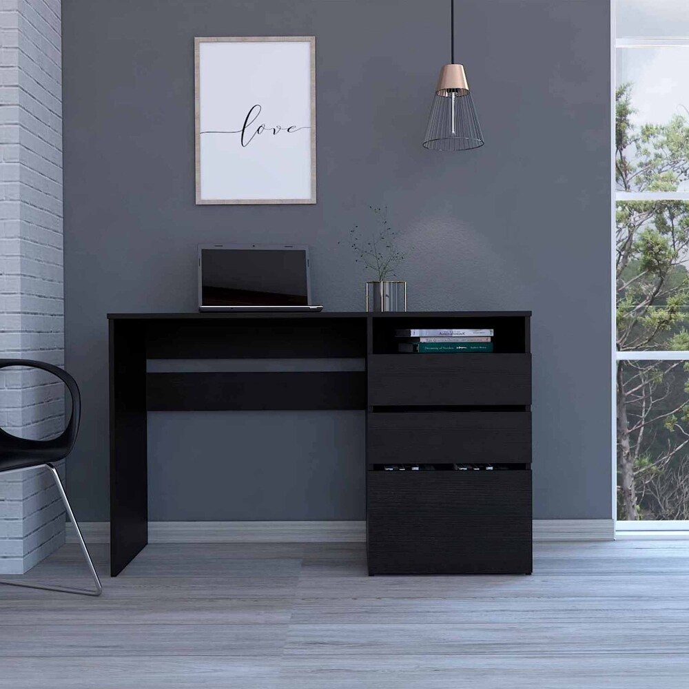 FM Furniture Louisiana computer Desk with three drawers