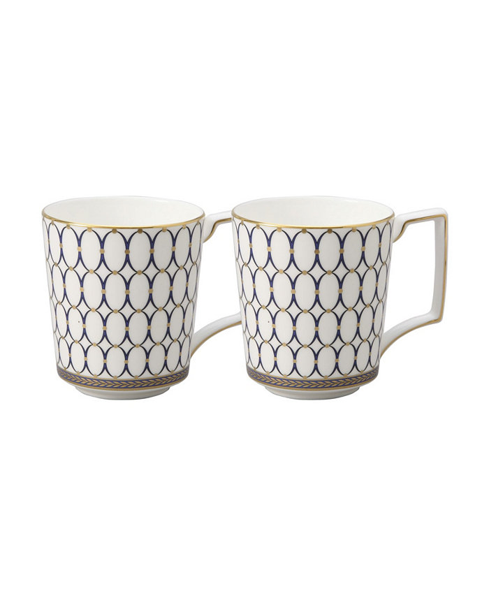 Wedgwood Renaissance Gold Mugs Set Of 2