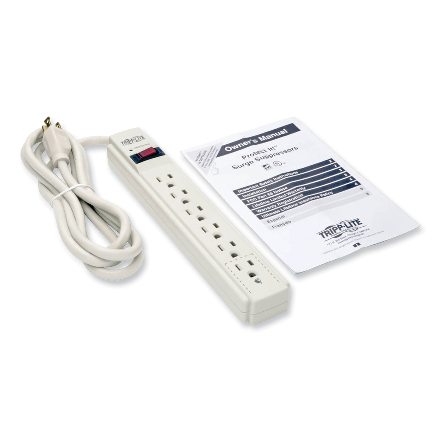 Protect It! Surge Protector by Tripp Lite TRPTLP606