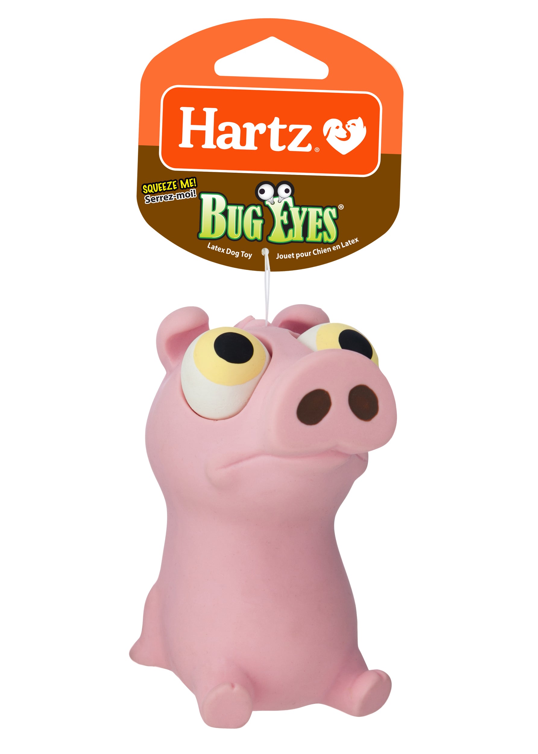 Hartz Bug Eyes Dog Toy， Animal May Vary