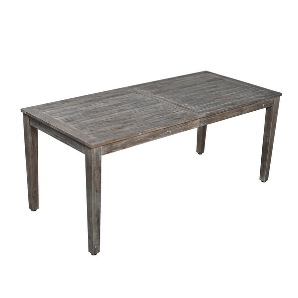 Acacia Wood Outdoor Dining Table And Chairs