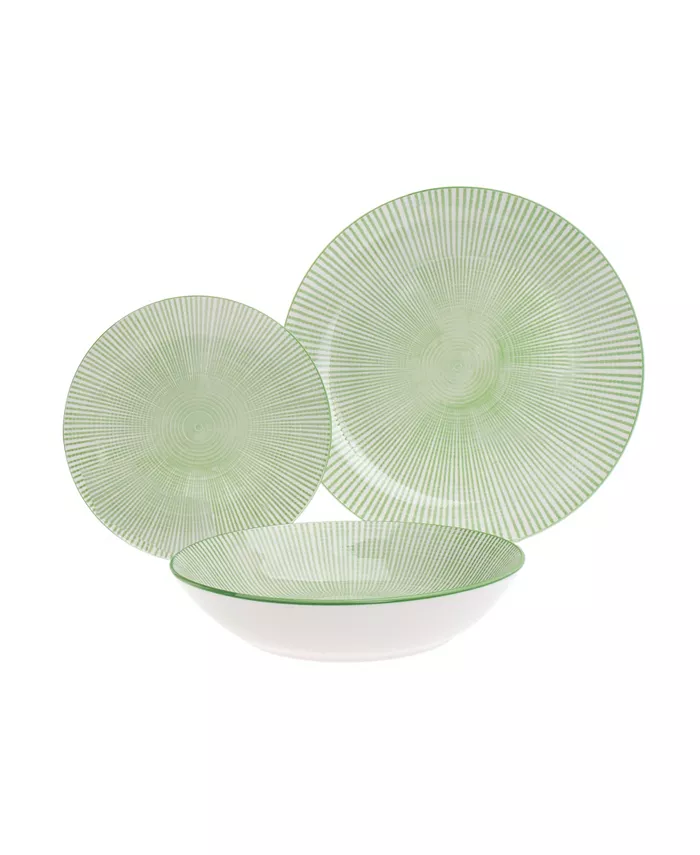 Godinger Light green 12-PC  Dinnerware Sets Service for 4