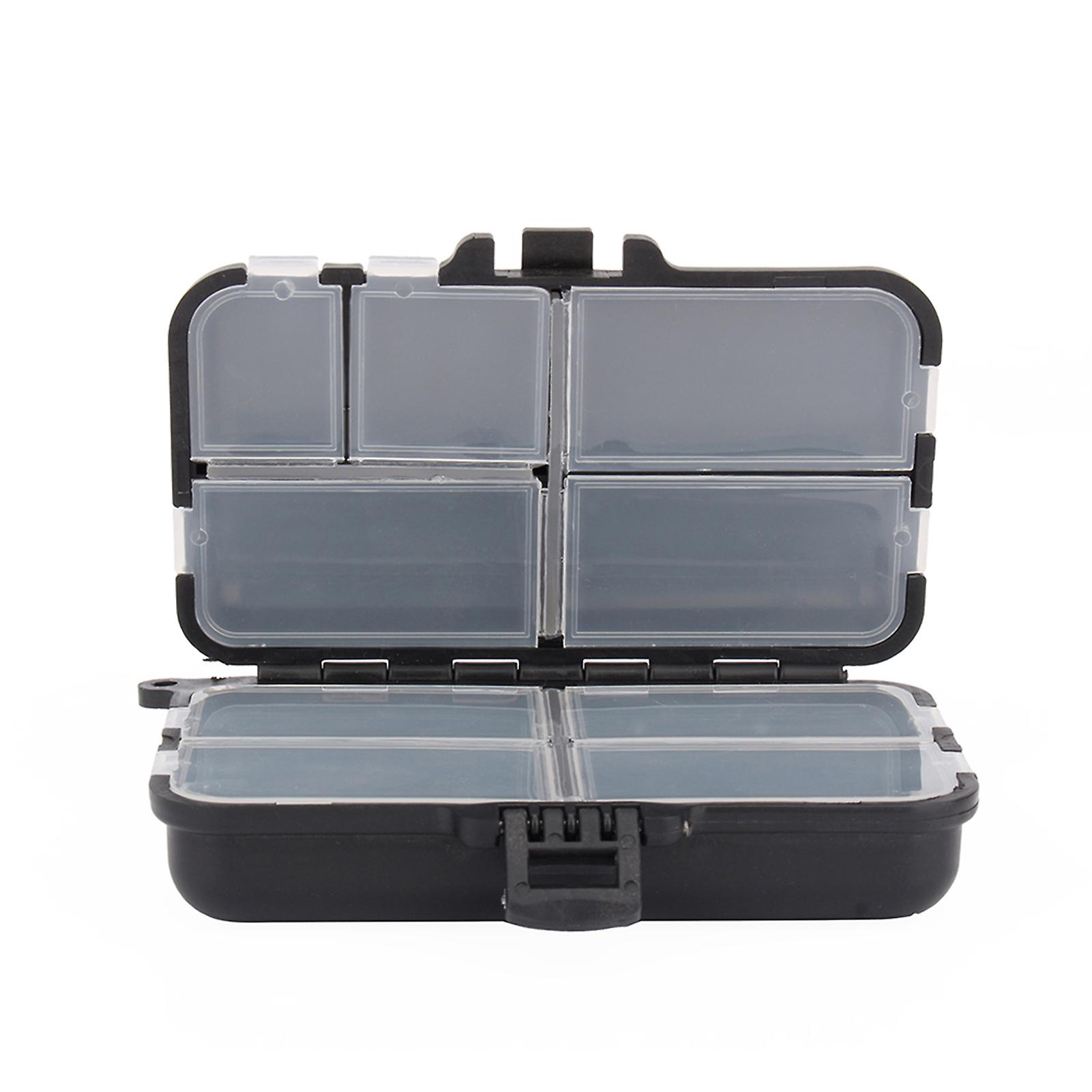 9 Compartments Plastic Box Of Rigs Hooks Hooks Baits For Fishing