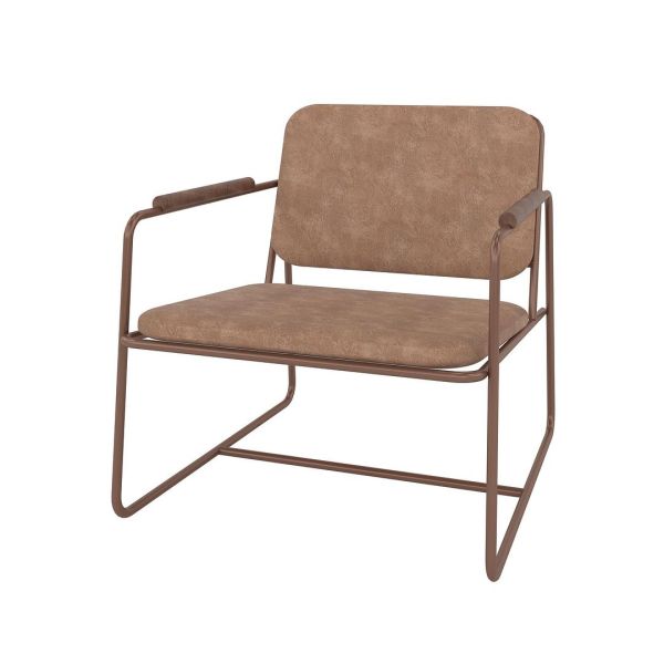 Whythe Low Accent Chair 2.0 in Corten