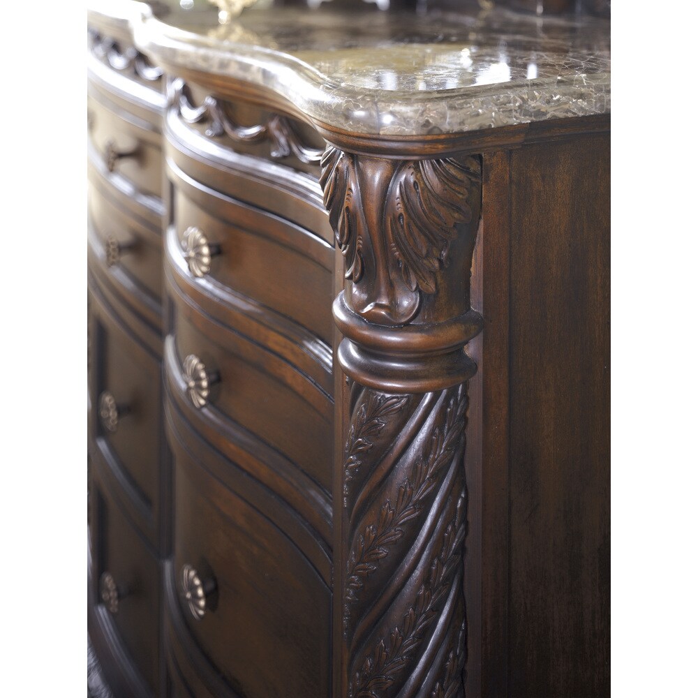 Signature Designs by Ashley 'North Shore' Dark Brown Dresser