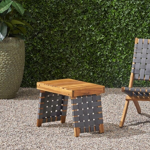 Foldable Outdoor Side Table with Waterresistant Nylon for Easy Storage or Transport