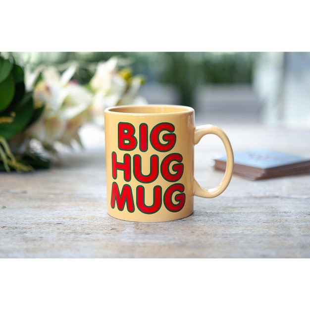 Just Funky Big Hug Mug 16oz Ceramic Coffee Mug