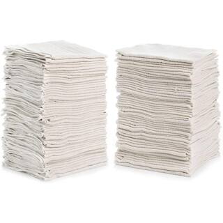 THE CLEAN STORE Shop Towels White Cleaning Wipes Pack of 150 142