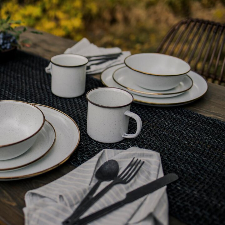 Barebones Living Enamel Dining Set