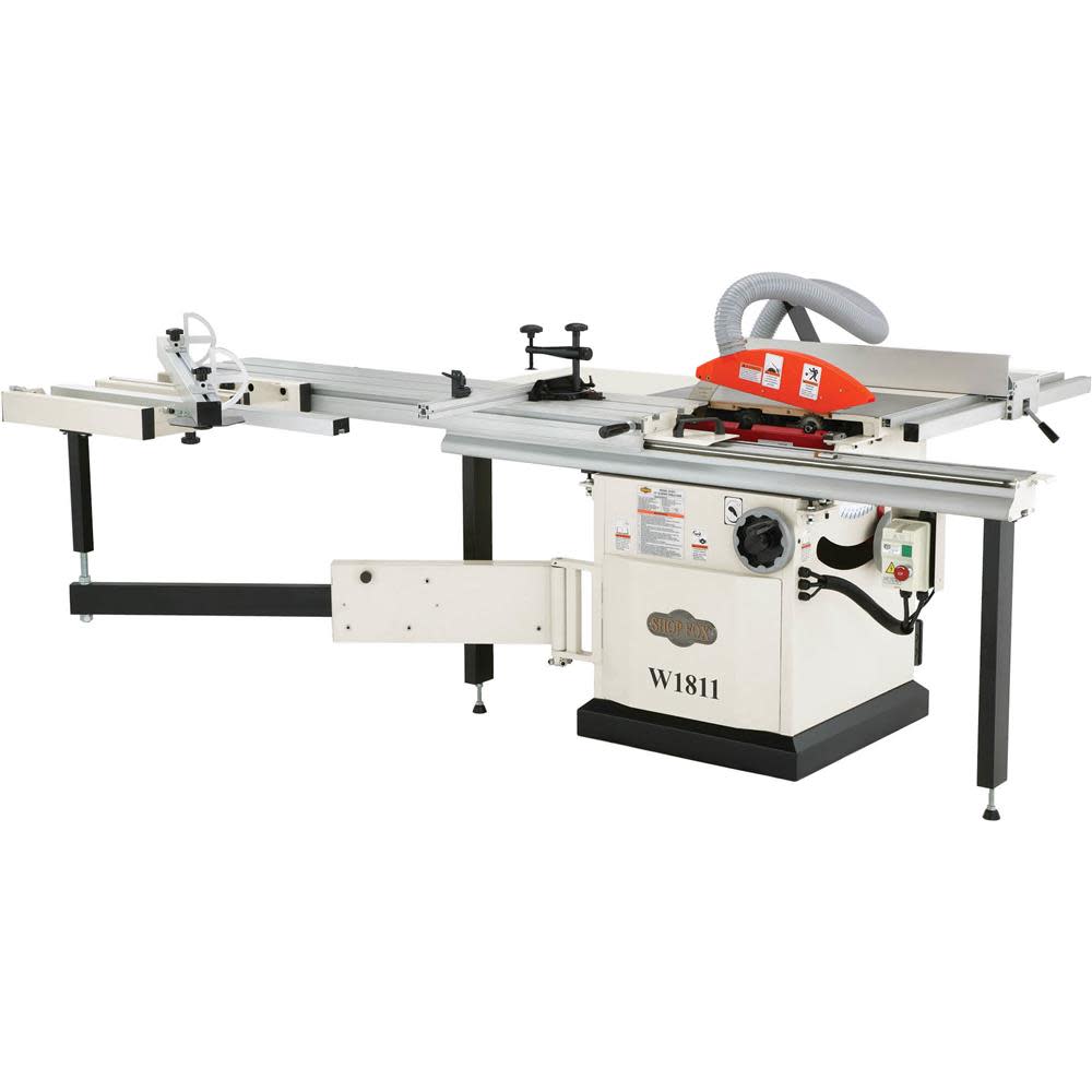 Shop Fox 10 Sliding Table Saw 230V 5HP 1 Phase ;