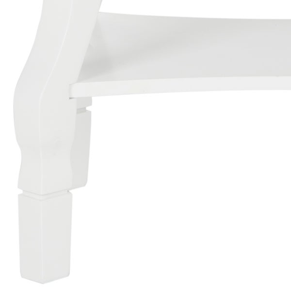 SAFAVIEH Alaia White Side Table - 24