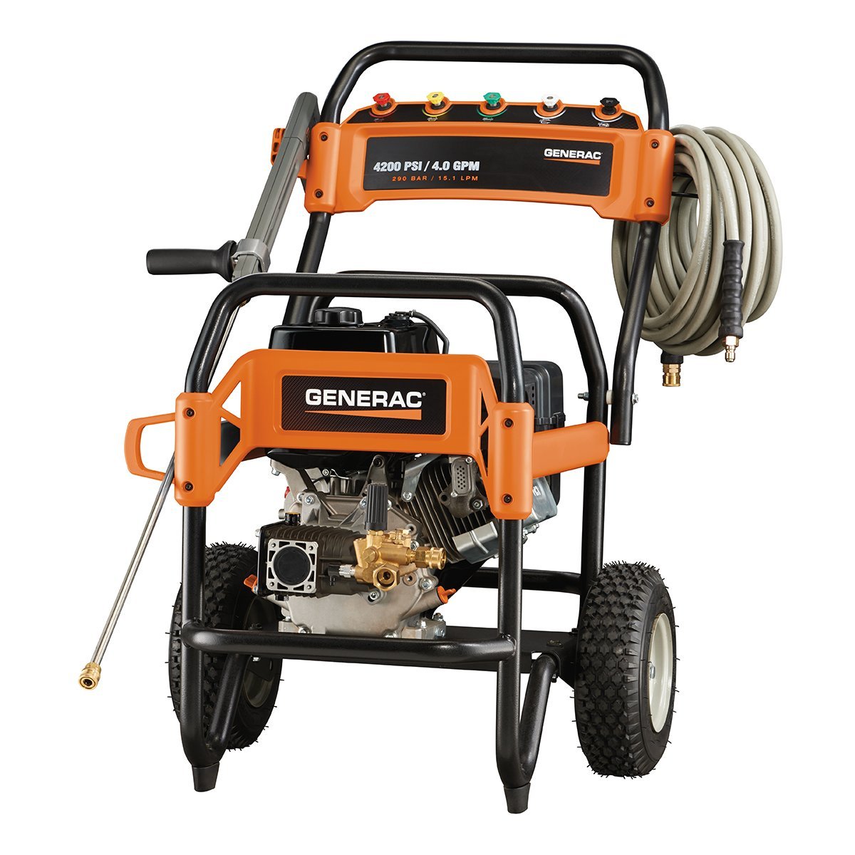 Generac 6565 4,200 PSI 4.0 GPM Commercial Gas Pressure Washer