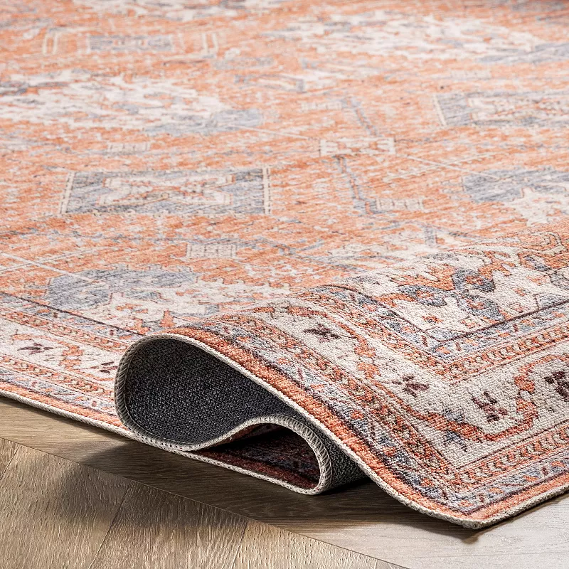 nuLOOM Sky Machine Washable Global Inspired Area Rug