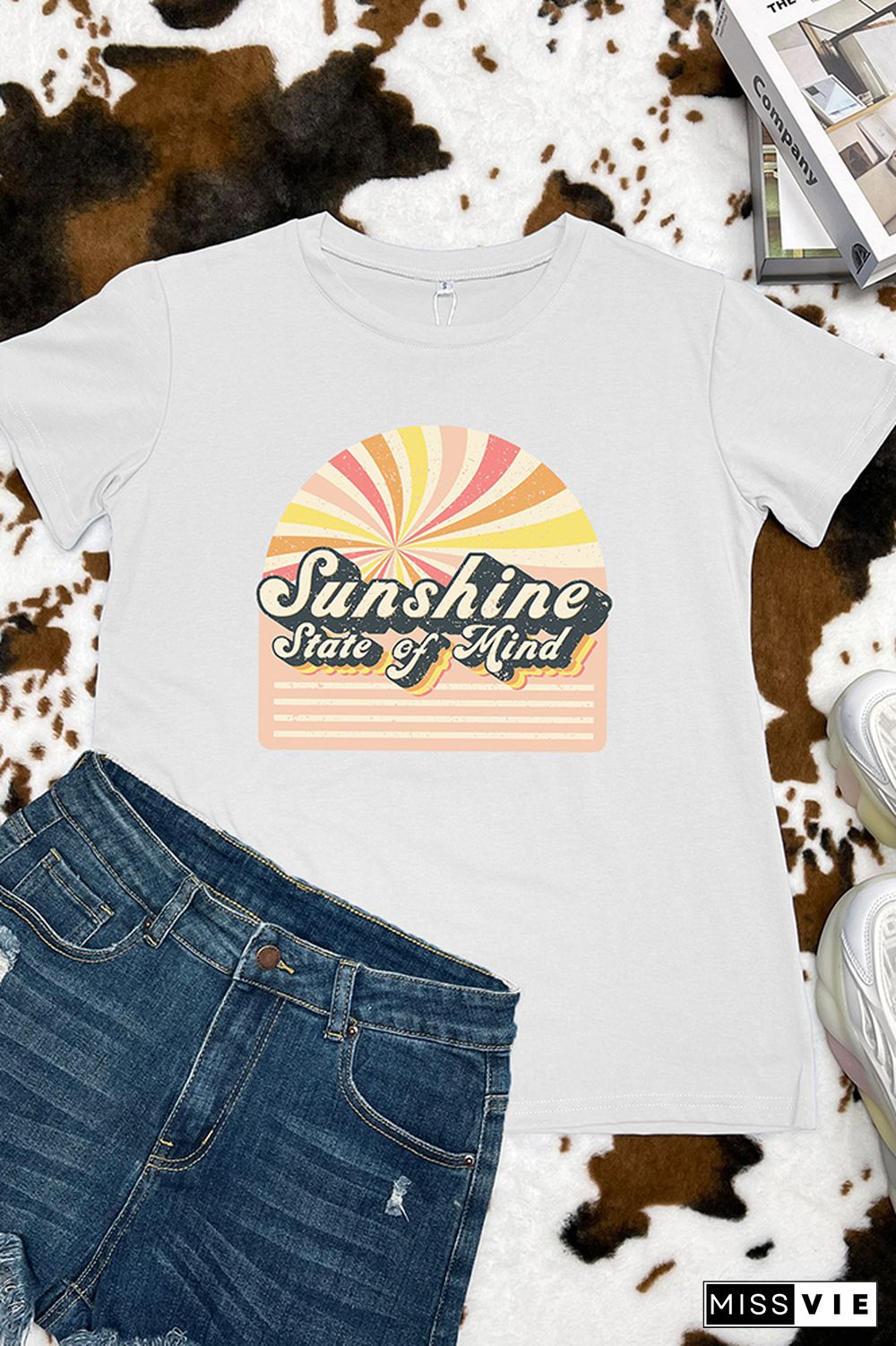 Sunshine State of Mind Graphic Tee Wholesale