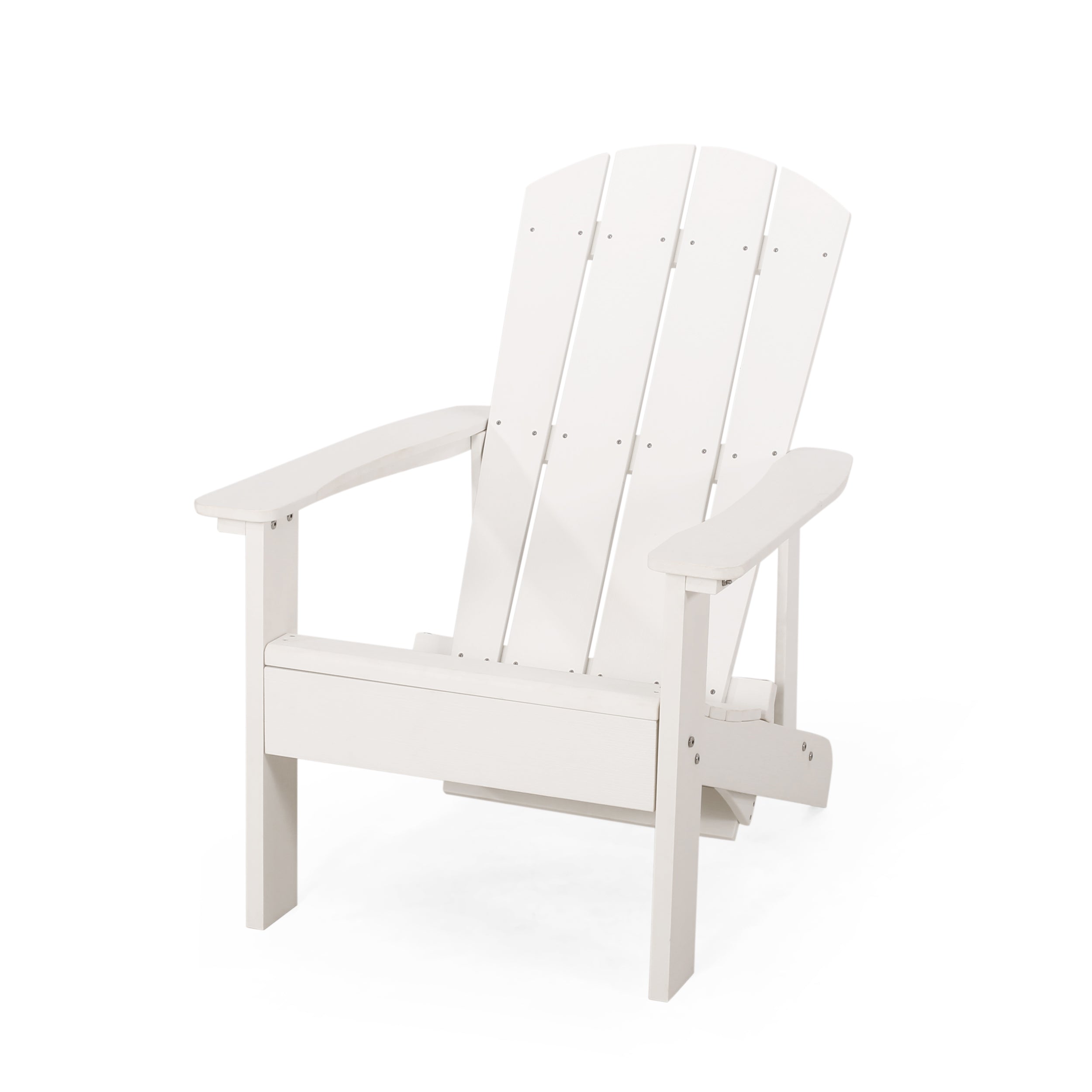 Matriel Outdoor Adirondack Chair with Retractable Ottoman (Set of 2)