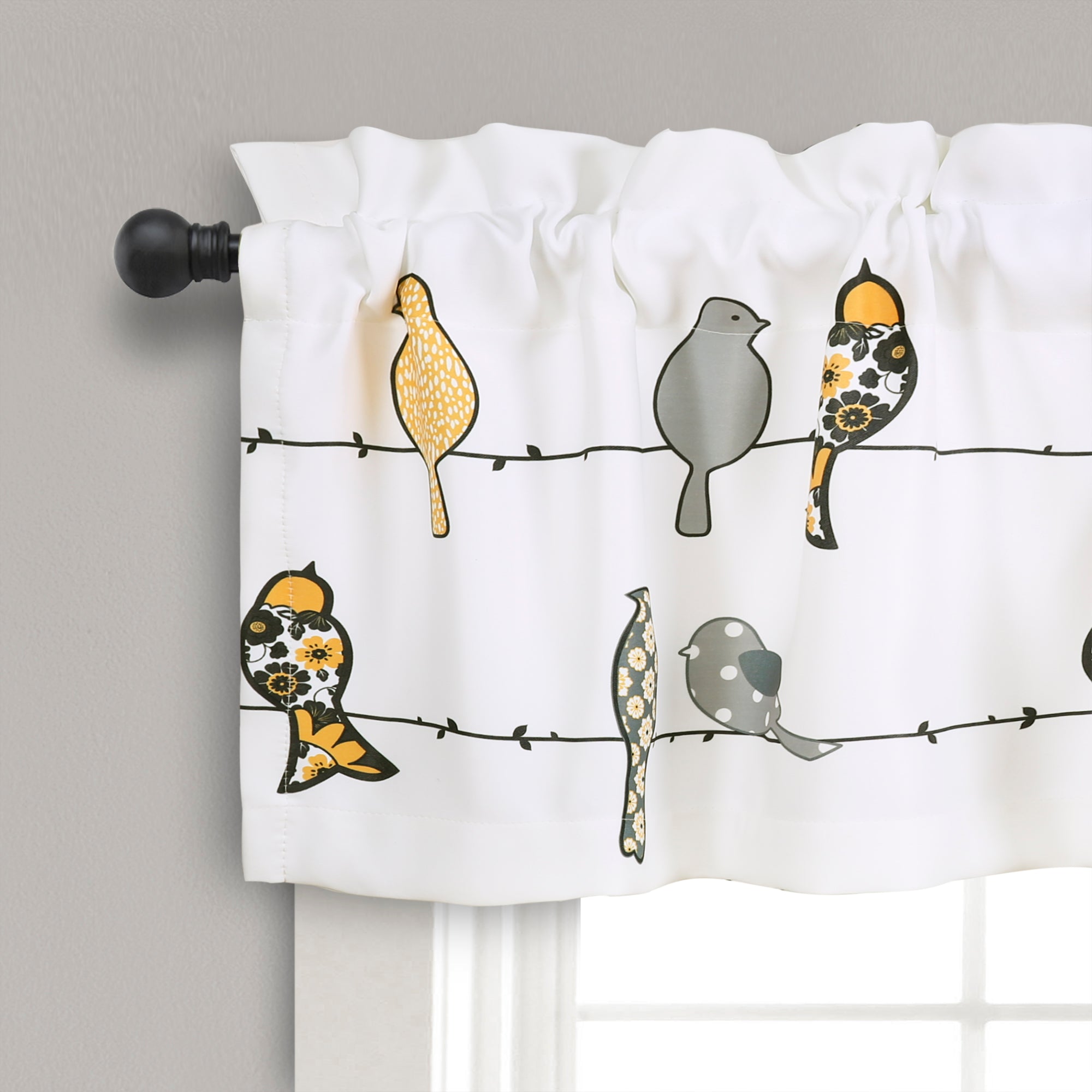 Rowley Birds Room Darkening Valance