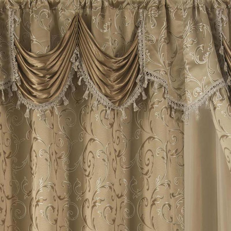 Franklin 2 Pack Double Panel Blackout Curtains With Thermal Insulation